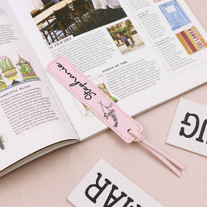 Custom Name Bookmark with Birth Month Flower – Personalized Floral Gift for Book Lovers - Customise Now