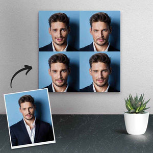 Custom Funny Character Expression Painting – Multiple Photo Personalized Art - Customise Now