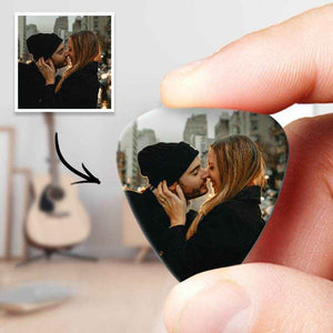 Personalized Photo Guitar Pick – Custom Music Gift for Musicians - Customise Now