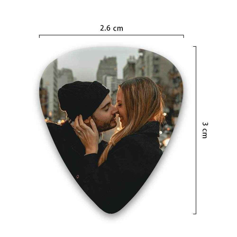 Personalized Photo Guitar Pick – Custom Music Gift for Musicians - Customise Now