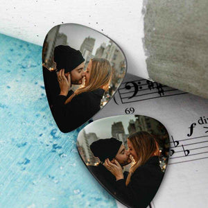 Personalized Photo Guitar Pick – Custom Music Gift for Musicians - Customise Now
