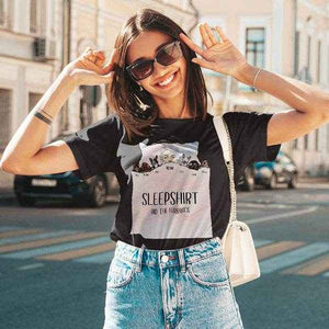 Custom Dog Printed T-Shirt – Furbabies Sleepshirt for Pet Lovers - Customise Now