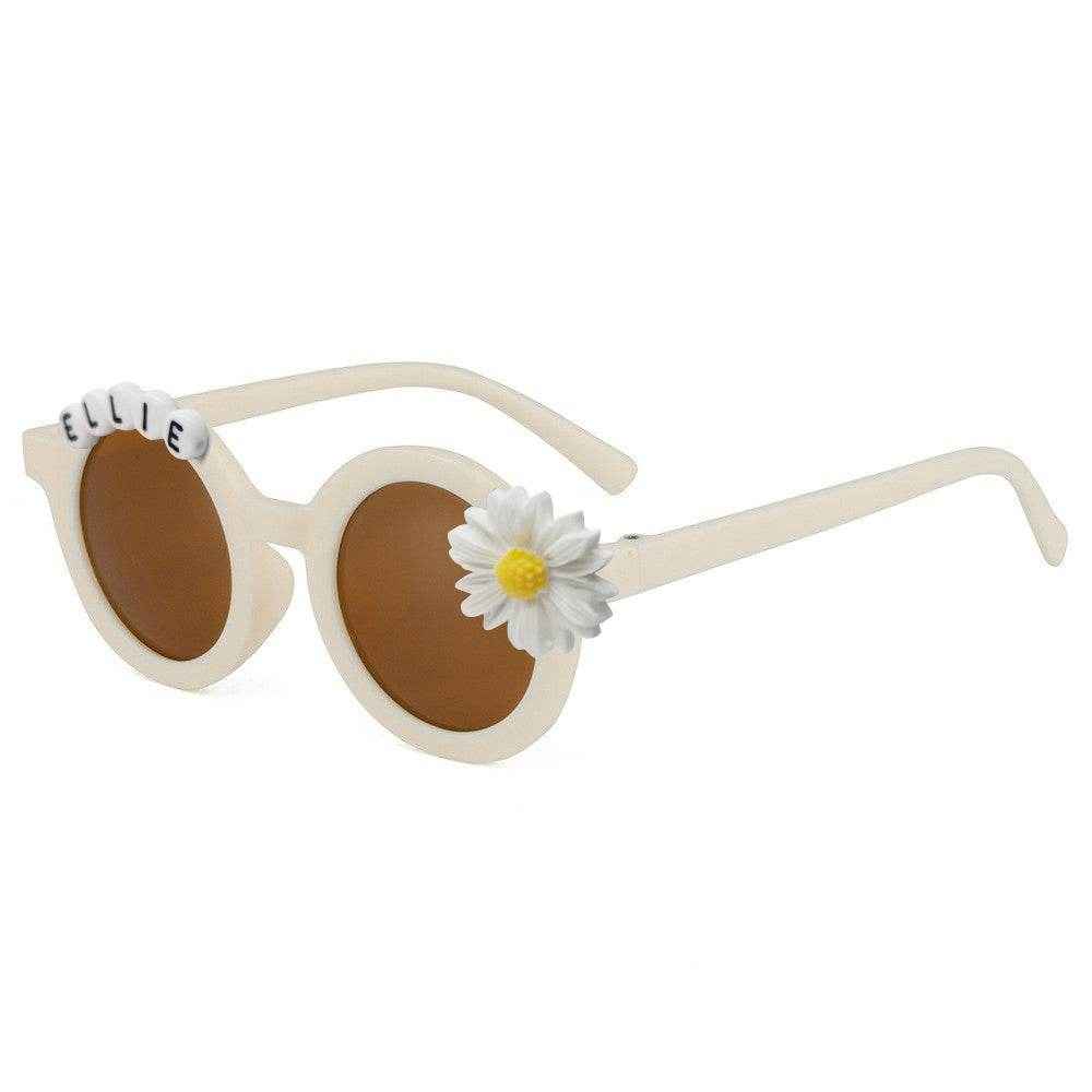 Personalized Daisy Sunglasses for Kids – Custom Name Baby & Toddler Shades - Customise Now