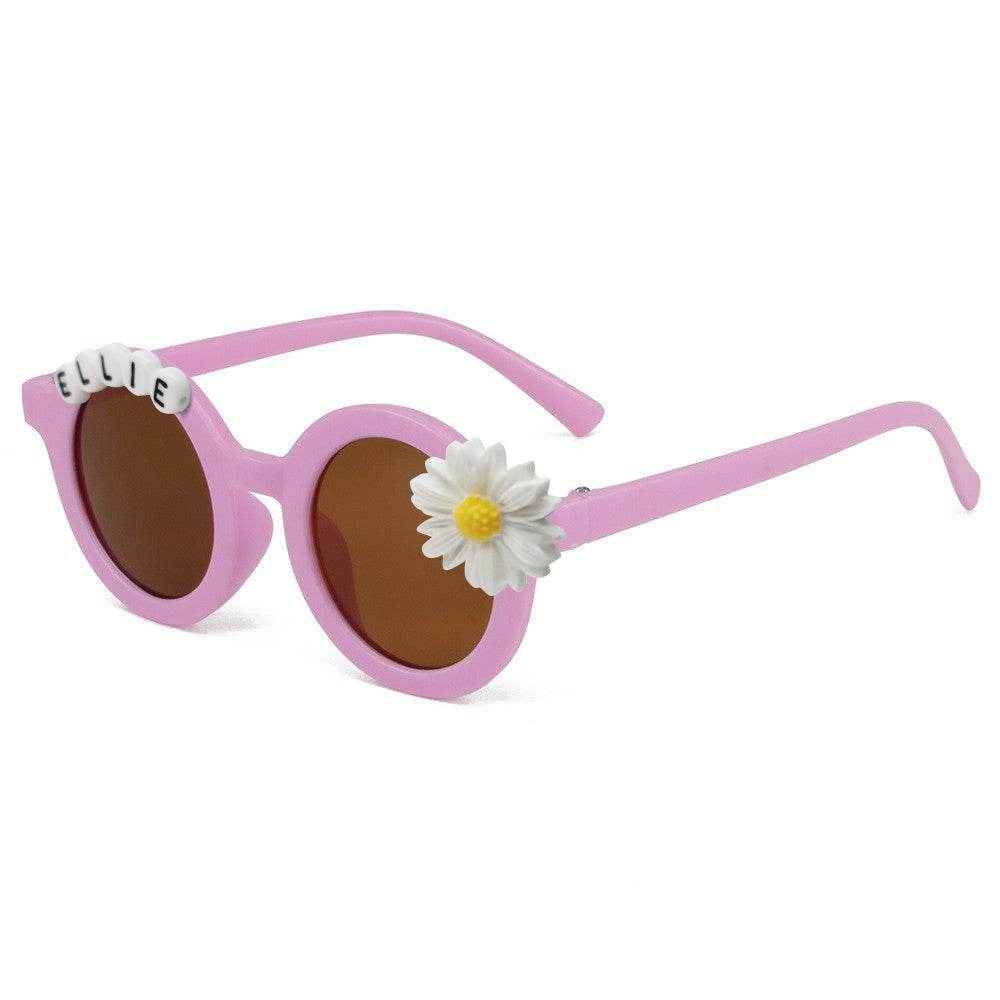 Personalized Daisy Sunglasses for Kids – Custom Name Baby & Toddler Shades - Customise Now