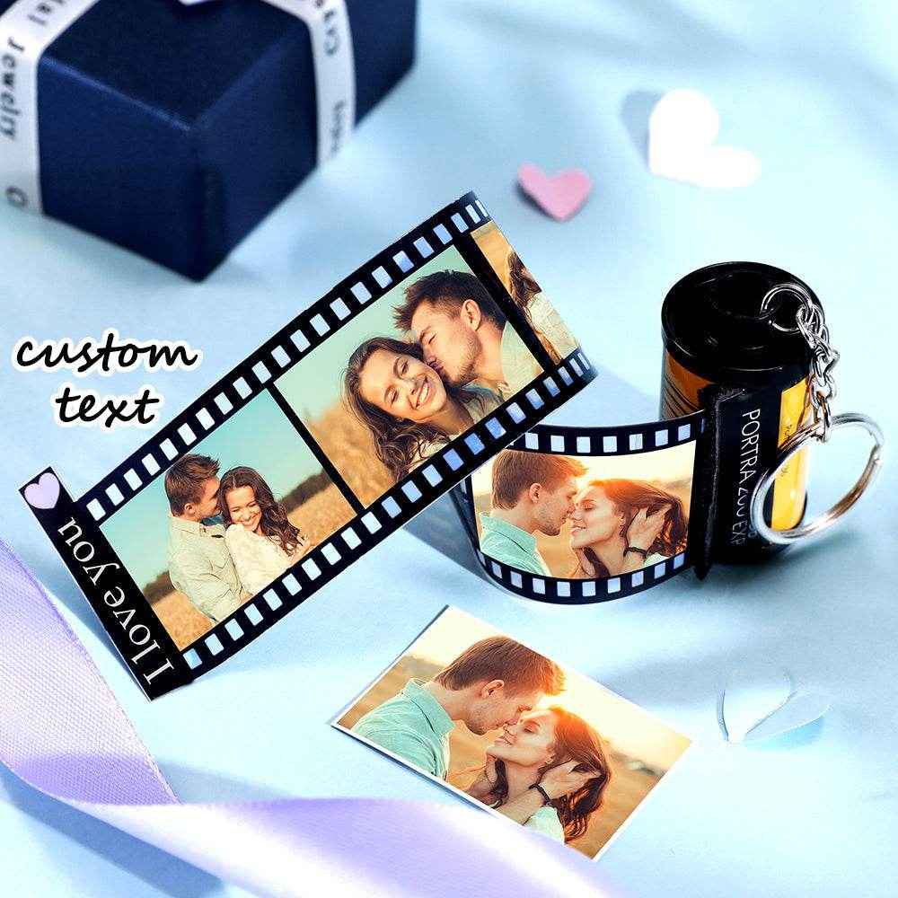 Retro Film Roll Keychain – Custom Picture Keychain for Special Memories - Customise Now
