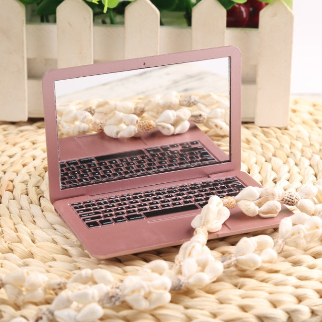 Mini Laptop Compact Mirror Creative Foldable Makeup Mirror Cute Gift for Girls and Friends