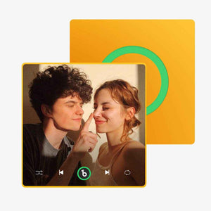 FridgeBeats Custom Magnet – Personalized Music & Photo with Bluetooth - Customise Now