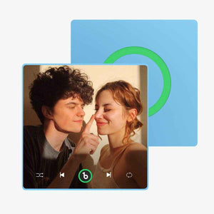 FridgeBeats Custom Magnet – Personalized Music & Photo with Bluetooth - Customise Now