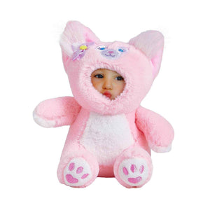 Custom Face on Plush Animal Keychain – Unique 3D Personalized Gift - Customise Now