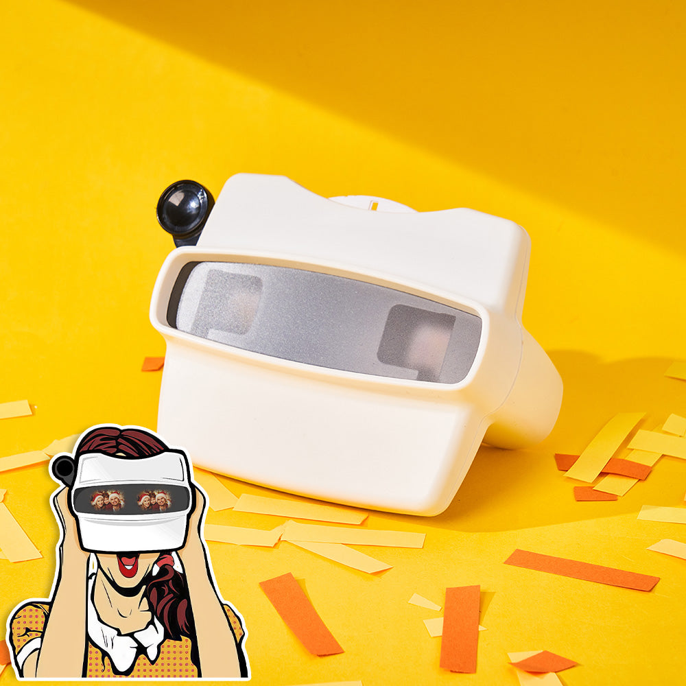 Custom 3D Viewfinder & Photo Reel – Personalized Retro Photo Gift