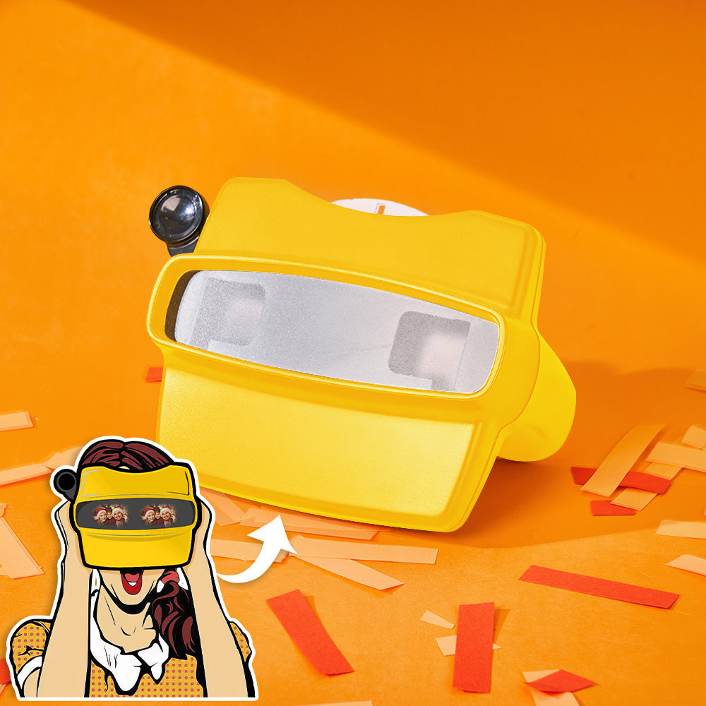 Custom 3D Viewfinder & Photo Reel – Personalized Retro Photo Gift