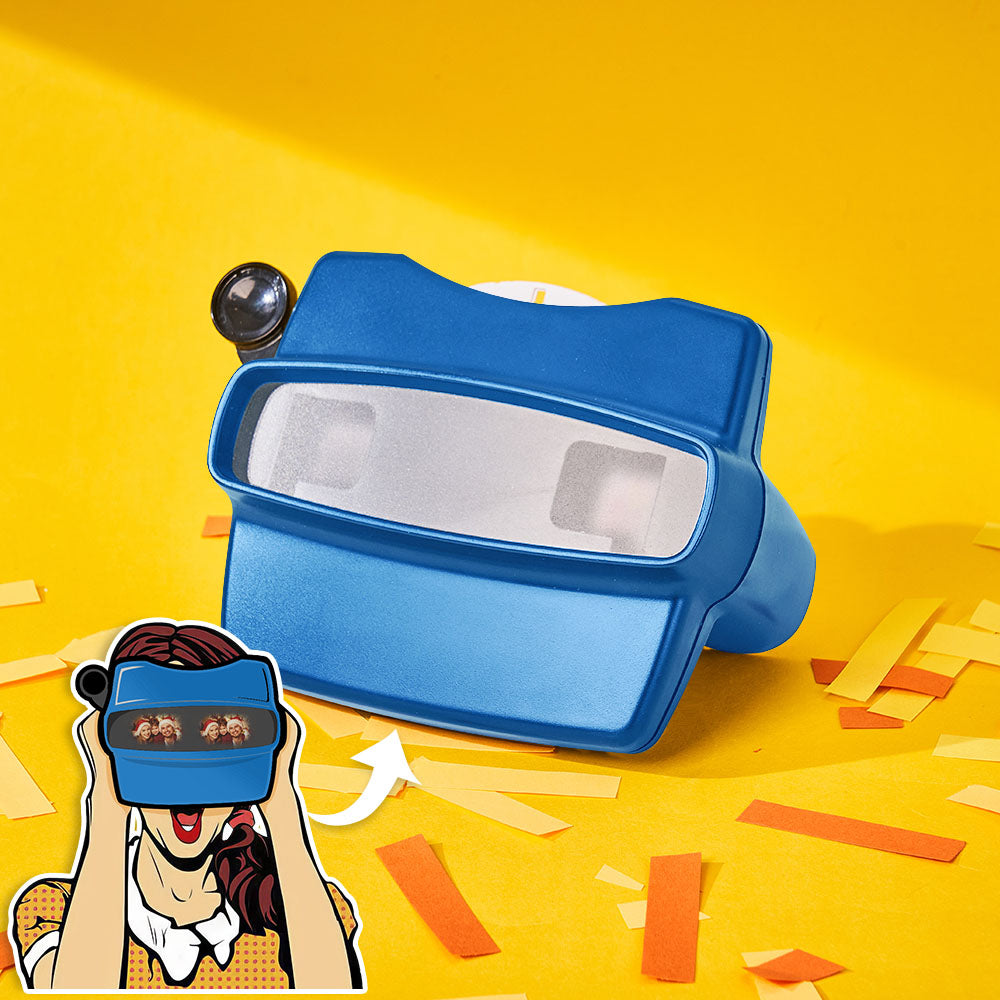 Custom 3D Viewfinder & Photo Reel – Personalized Retro Photo Gift