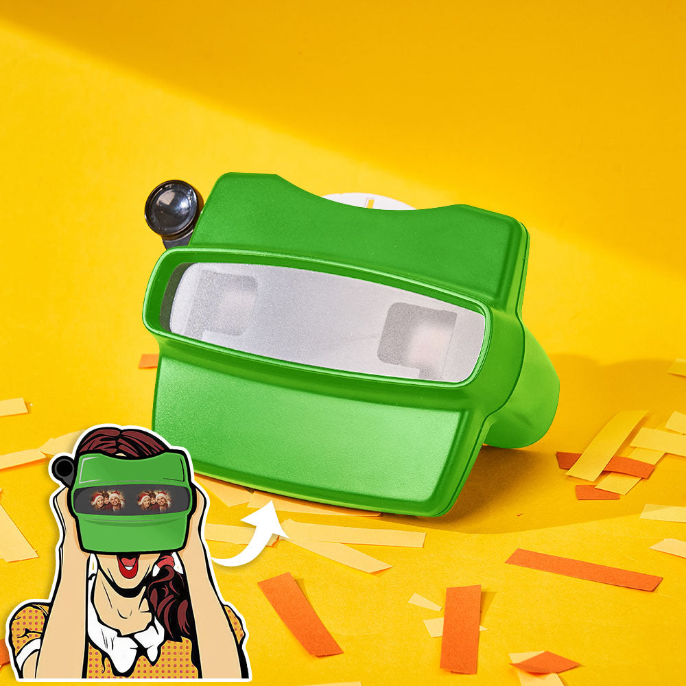 Custom 3D Viewfinder & Photo Reel – Personalized Retro Photo Gift