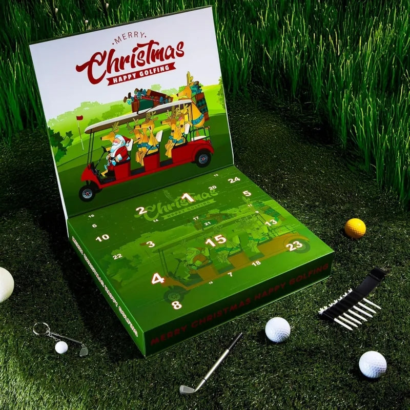 Golf Christmas Advent Box – Surprise Gift Set for Golf Lovers