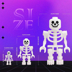 Enchanting 3D Printed Skeleton – Large White Collectible Figure - Customise Now