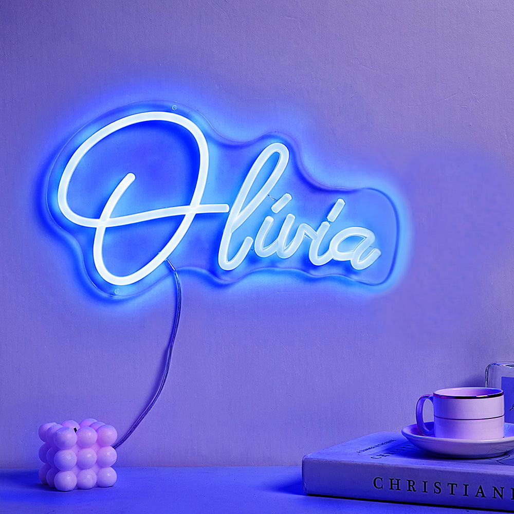 Custom Neon Lamp – Personalized Name Neon Sign for Home Décor