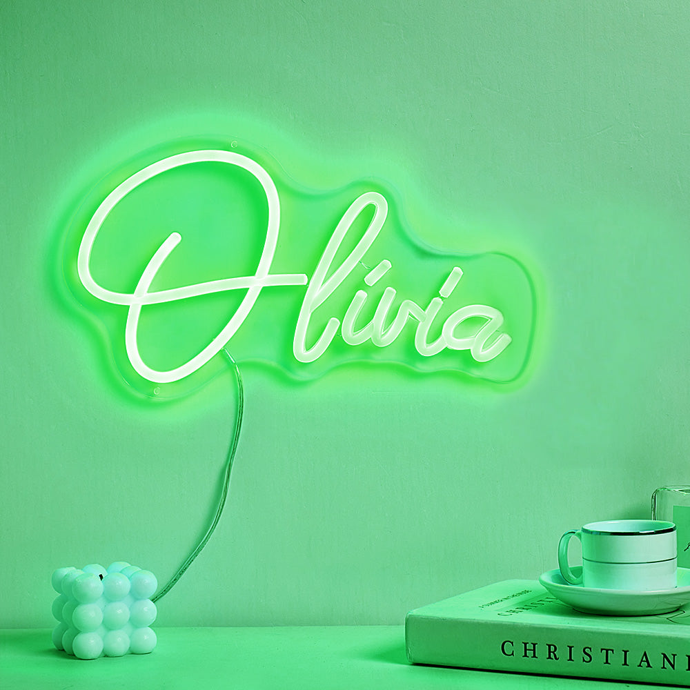 Custom Neon Lamp – Personalized Name Neon Sign for Home Décor