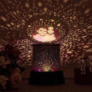 Personalized Photo Night Light Projector – Custom Starry Sky Lamp Gift - Customise Now