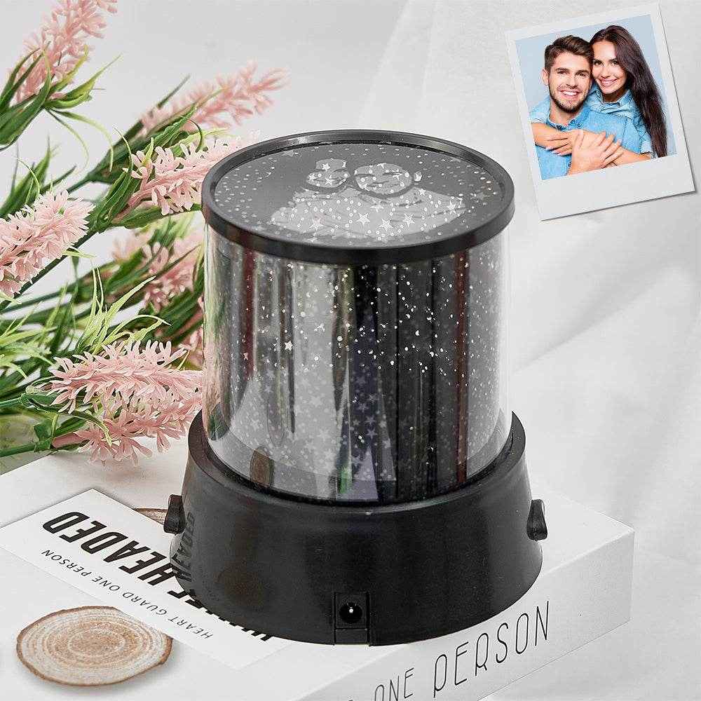 Personalized Photo Night Light Projector – Custom Starry Sky Lamp Gift - Customise Now