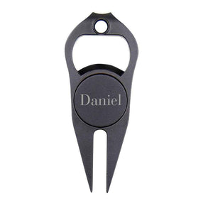Custom Name Golf Ball Marker & Bottle Opener – Personalized Multipurpose Golf Divot Tool - Customise Now
