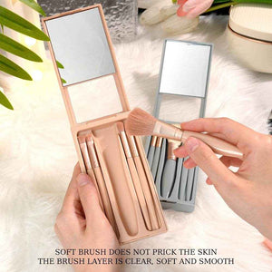 Personalized Engraved Makeup Brush Set – Custom Beauty Gift for Her - Customise Now