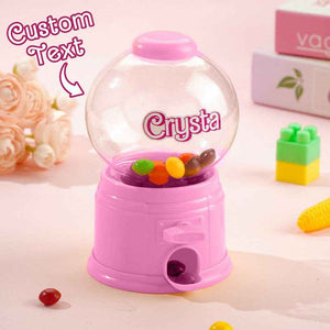 Personalized Mini Gashapon Candy Dispenser – Custom Name Birthday Gift for Kids - Customise Now
