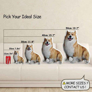 Pet Shaped Pillow – Personalized Gift for Cat & Dog Lovers - Customise Now