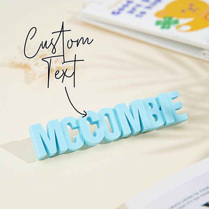3D Printed Fridge Magnet with Custom Text – Personalized Kitchen Decor - Customise Now