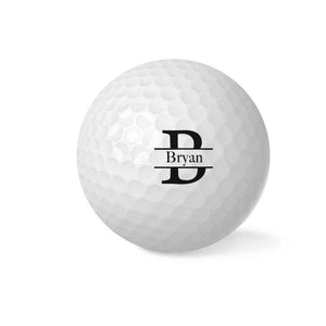 Personalized Engraved Name Golf Ball – Custom Monogram Gift for Golf Lovers - Customise Now