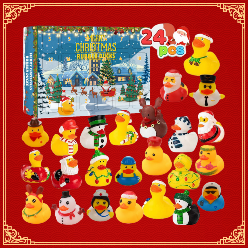 Christmas Rubber Ducks Advent Calendar – Fun Holiday Countdown for Kids