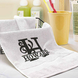 Custom Embroidered Towels – Personalized Monogrammed & Name Towel - Customise Now