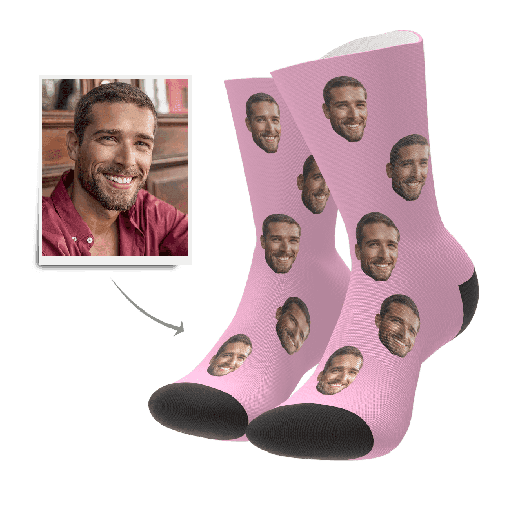 Custom Face Socks – Personalized Photo Socks for Fun & Unique Gifting - Customise Now