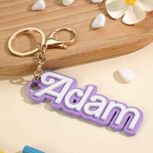 Custom Name Tag for Backpacks – Unique Personalized Bag Charm - Customise Now