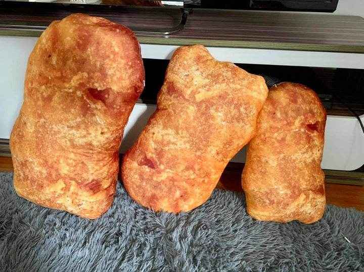 Chicken Nugget Pillow – Huggable Snack-Shaped Cushion - Customise Now