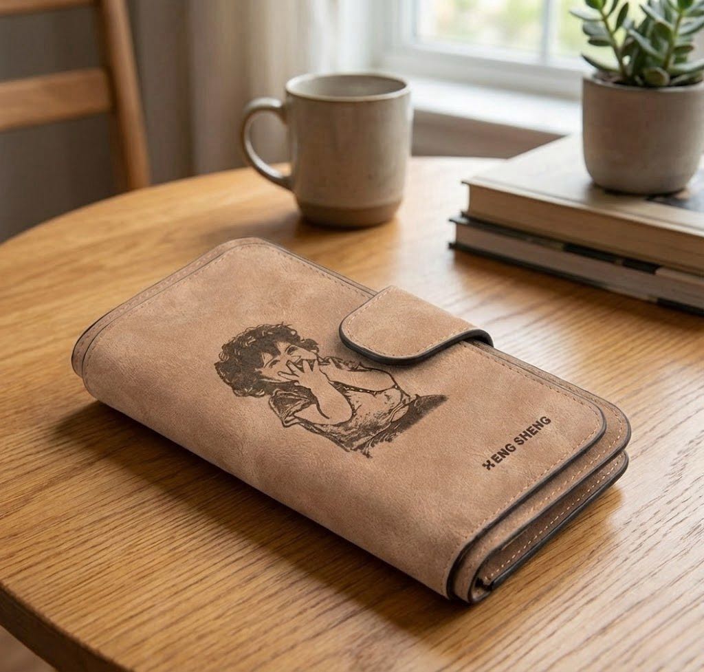 Custom Photo PU Leather Wallet – Personalized Birthday Gift Valentine’s Day Gift
