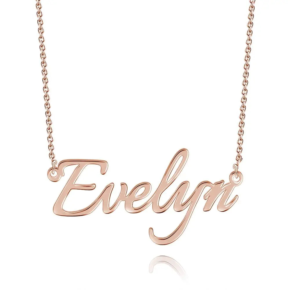 Personalized Name Necklace Custom Name Jewelry Valentines Gift for Her