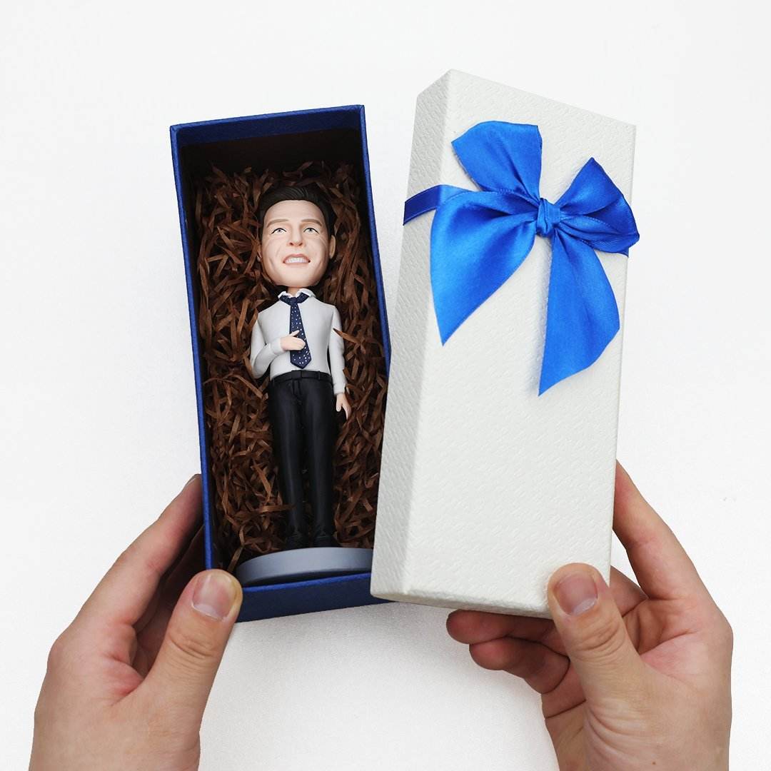 Personalized Superman Bobblehead – Custom Hero Figure for Fans - Customise Now