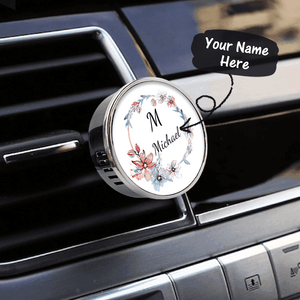 Custom Car Aromatherapy Essential Oil Diffuser – Personalized Vent Clip Air Freshener - Customise Now