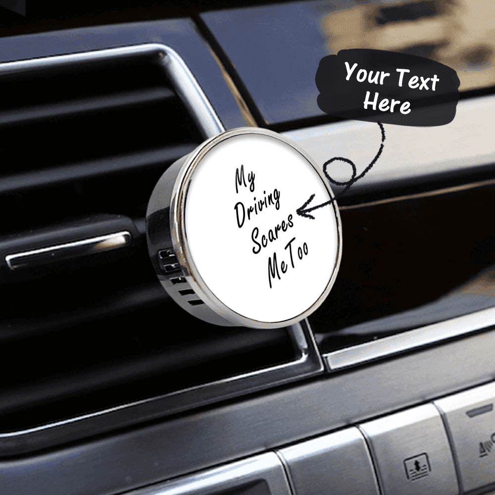Custom Car Aromatherapy Essential Oil Diffuser – Personalized Vent Clip Air Freshener - Customise Now