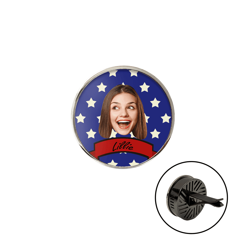Custom Car Aromatherapy Essential Oil Diffuser – Personalized Vent Clip Air Freshener - Customise Now