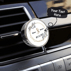 Custom Car Aromatherapy Essential Oil Diffuser – Personalized Vent Clip Air Freshener - Customise Now