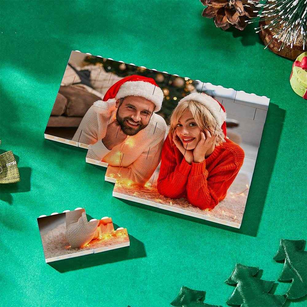 Personalized Horizontal Rectangle Photo Brick – Custom Building Block Gift - Customise Now