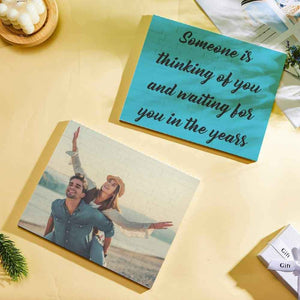 Personalized Horizontal Rectangle Photo Brick – Custom Building Block Gift - Customise Now