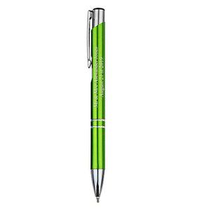 Personalized Metallic Name Pens – Set of 12 Custom Office Pens - Customise Now