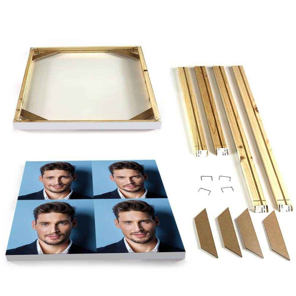 Custom Funny Character Expression Painting – Multiple Photo Personalized Art - Customise Now