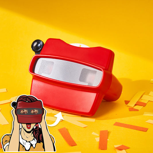 Custom 3D Viewfinder & Photo Reel – Personalized Retro Photo Gift