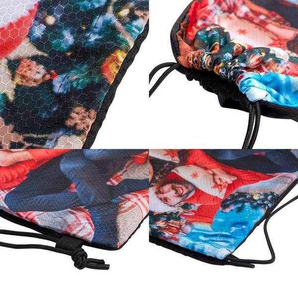 Custom Photo Drawstring Bag – Personalized Sports Pack with Your Image - Customise Now