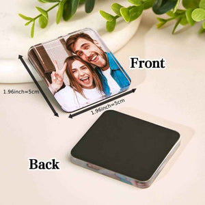 Personalized Fridge Magnets – Custom Acrylic Photo Squares - Customise Now