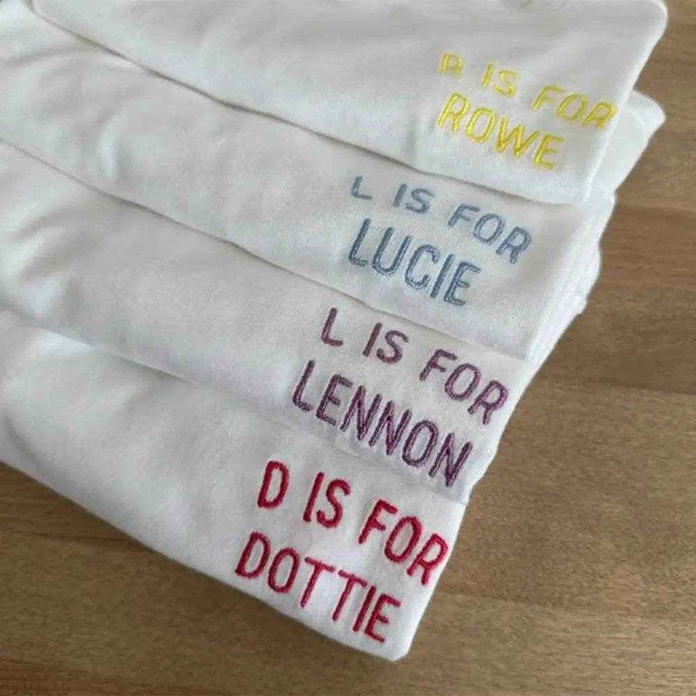 Personalized T-Shirt with Embroidered Name – Custom Gift for Kids - Customise Now